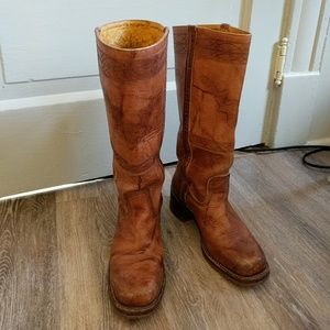 Womens size 9 campus stitching horse Frye boots